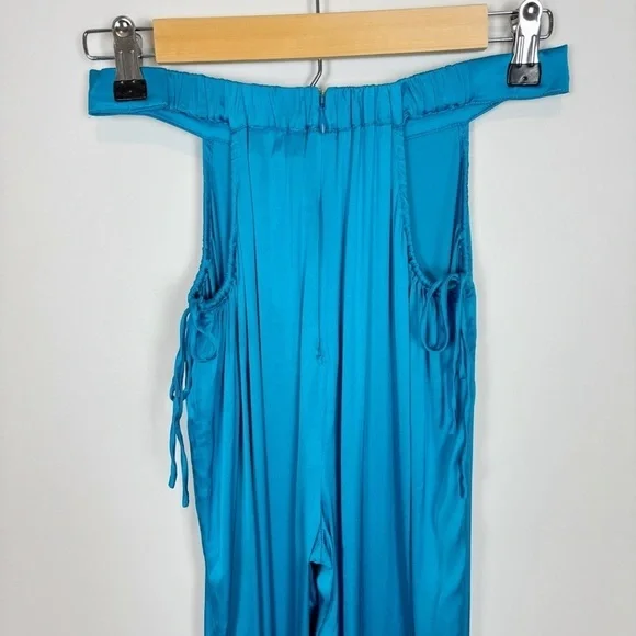 Camila Coelho Vicky Pant in Aqua Size S
